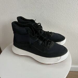 Sorel Ona 503 Black High Top Lace Up Sneaker Women’s‎ 10.5